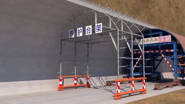 临颍县隧道施工动画制作公司 - 隧道施工工艺和施工方法 - 隧道施工汇报动画视频 - bim 工程施工动画